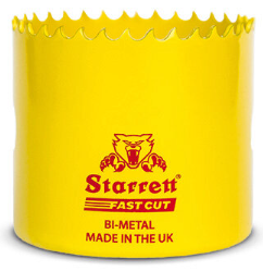 Fast Cut Holesaw Cutter 68mm – Bi-Metal Fast Cut Hole Saw for Large Apertures in Steel, Stainless & Plastics